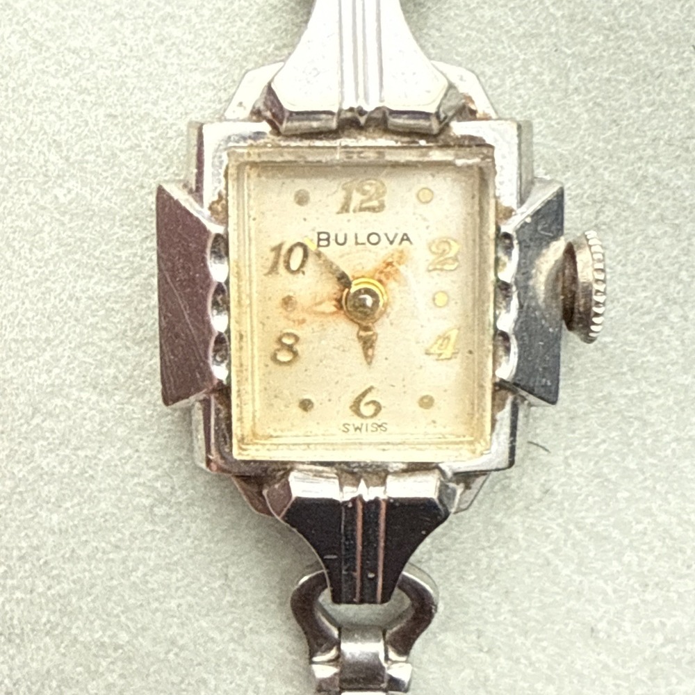 Vintage Bulova L3 10k Rolled Gold Plate‎ Ladies Wrist Watch 0074398 - Picture 6 of 9